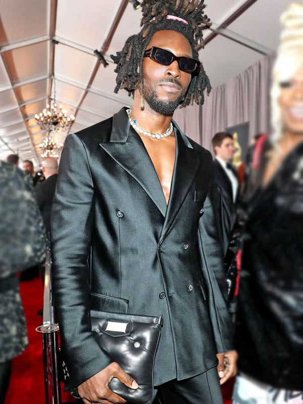 Grammys Awards 2023 Saint Jhn Black Blazer