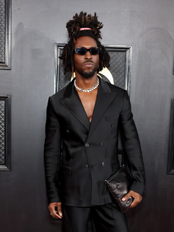 Grammys Awards 2023 Saint Jhn Black Blazer