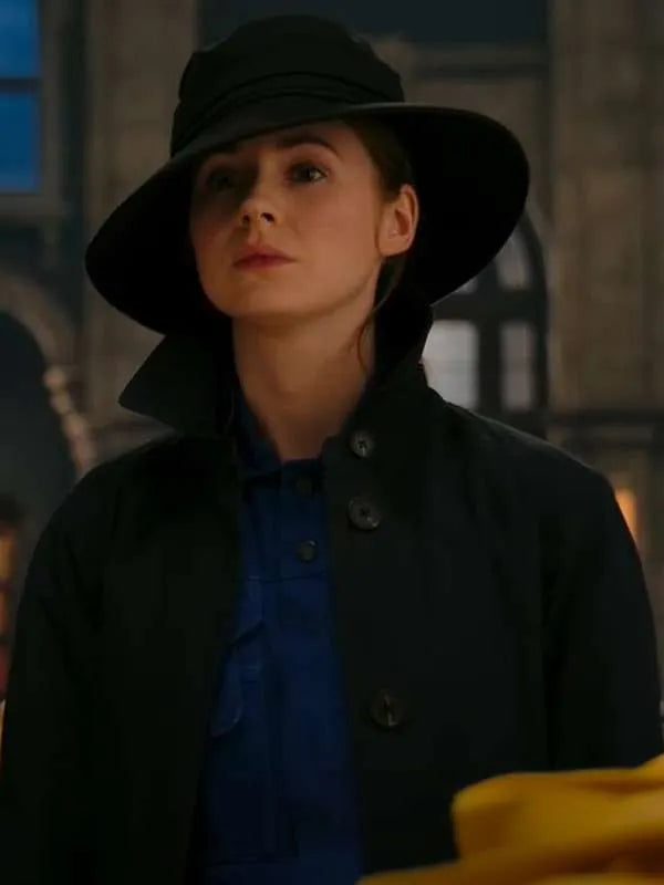 Karen Gillan Gunpowder Milkshake Sam Black Trench Coat