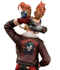 Harley Quinn Bomber Leather Jacket