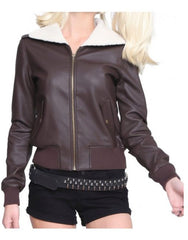 Harley Quinn Bomber Leather Jacket