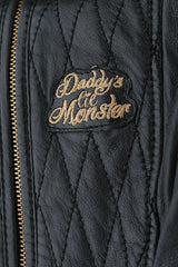 Harley Quinn Daddy’s Lil’ Monster Quilted Leather Jacket