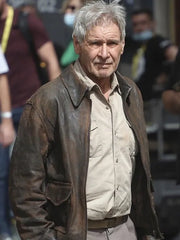 Harrison Ford Indiana Jones Brown Leather Jacket