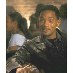 Hitch Movie Alex Hitchens Will Smith Brown Leather Jacket