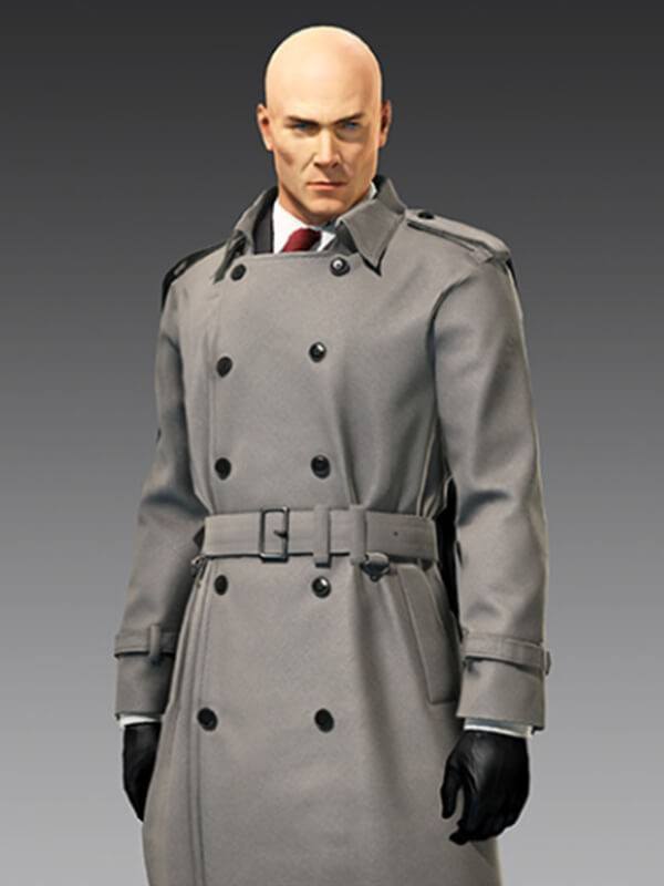 Hitman 2 Silent Assassin Agent 47 Cotton Long Coat