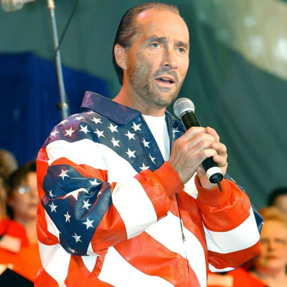 Michael Hoban Independence Day Bomber Leather Jacket