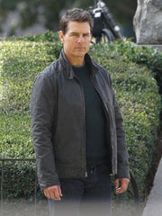 Tom Cruise Biker Leather Jacket