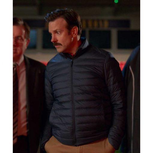 Jason Sudeikis Black Puffer Jacket