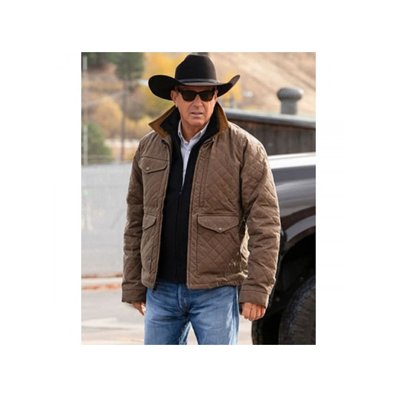 John Dutton Yellowstone Kevin Costner Season 4 Quilted