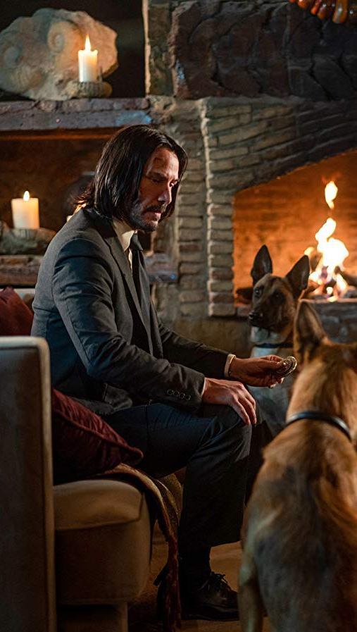 John Wick 3 Charcoal Gray Suit