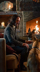 John Wick 3 Charcoal Gray Suit