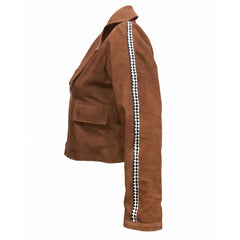 Justice League Gal Gadot Brown Jacket