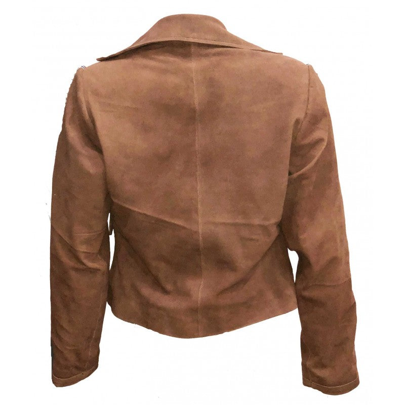 Justice League Gal Gadot Brown Jacket