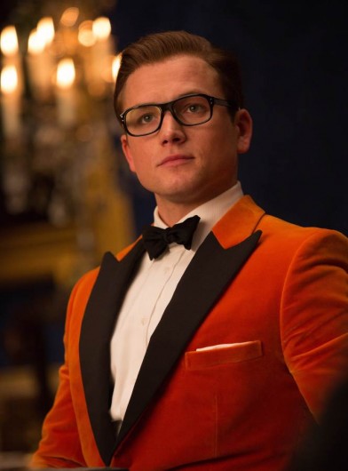 Kingsman The Golden Circle Orange Dinner Tuxedo Jacket