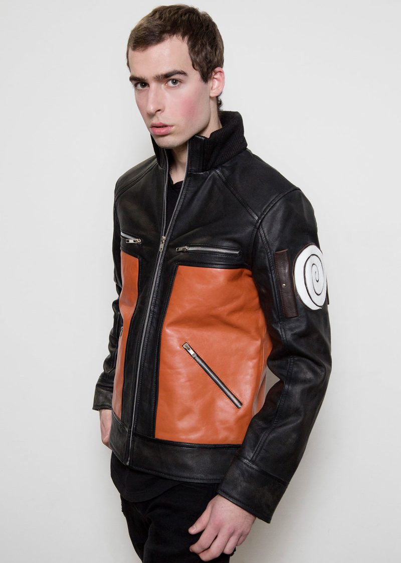 Men's Shippuden Real Leather Jacket