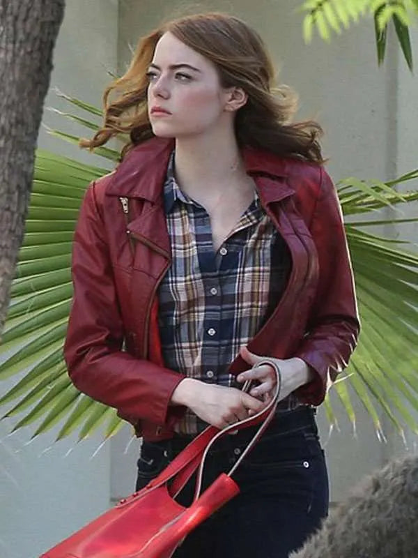 Emma Stone La La Land Leather Jacket