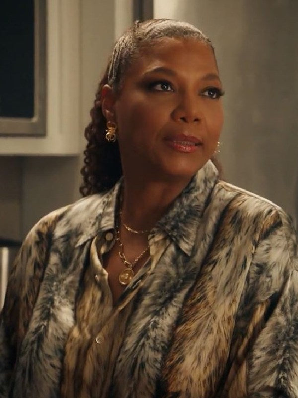 Latifah-The-Queen-Equalizer-Robyn-McCall-Printed-Shirt