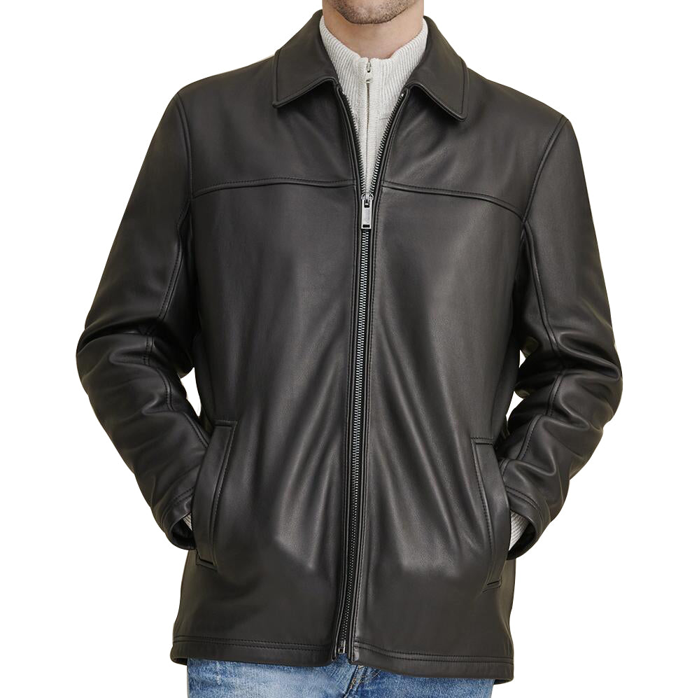 Leather Jacket with Thinsulate Lining