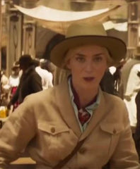 Jungle Cruise Lily Houghton Beige Cotton Jacket