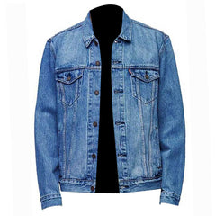 Dwayne Johnson Blue Denim Jacket