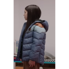 M3GAN-Violet-McGraw-Blue-Puffer-Hooded-Jacket