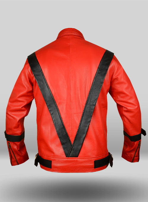 MICHAEL JACKSON THRILLER LEATHER JACKET