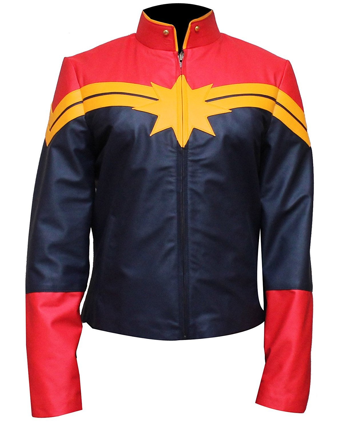 Carol Danvers Captain Marvel Costume Womens Leather Jacket