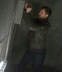 Matt Lanter Timeless Wyatt Logan Dark Brown Leather Jacket