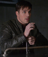 Matt Lanter Timeless Wyatt Logan Leather Jacket