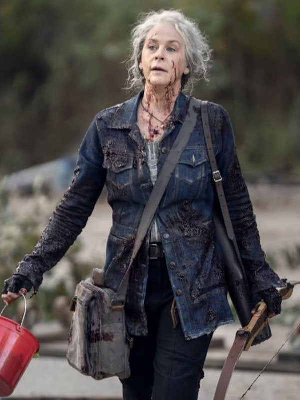 Melissa McBride Denim Mid-Length Coat