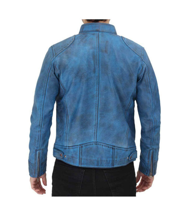 Men-Cafe-Racer-Sky-Blue-Dodge-Leather-Jacket