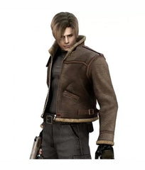 Men's Resident Evil Leon Kennedy Cotton Bomber Jacket