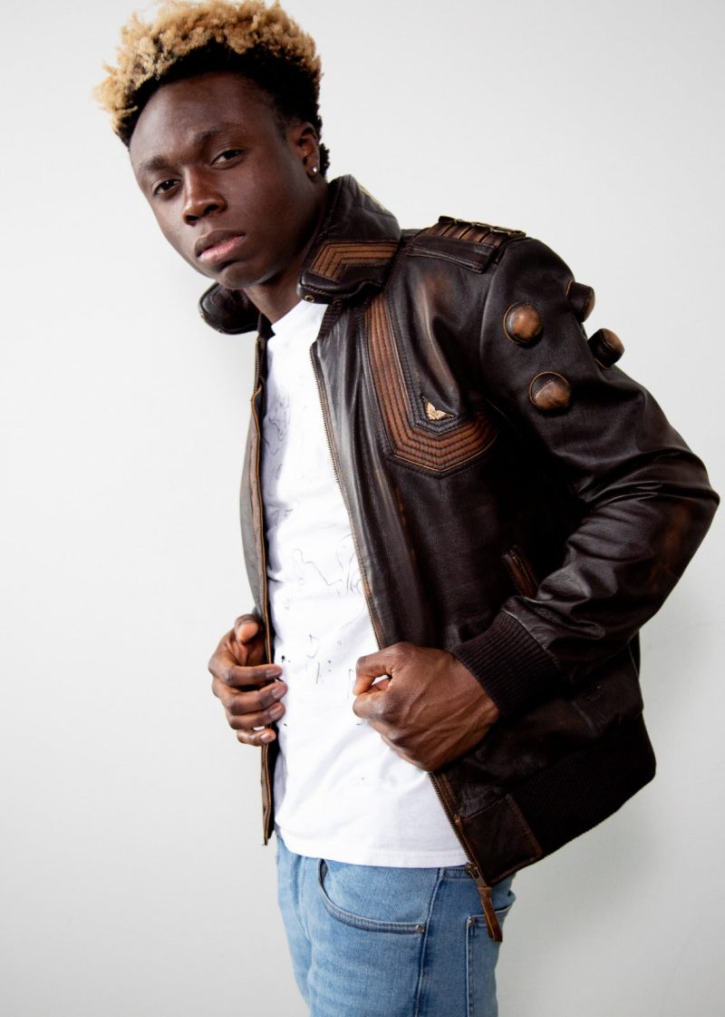 Men's Junkrat Steampunk Brown Real Leather Jacket 