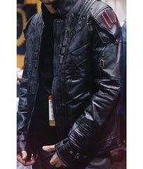 Men's Transformers Autobot Shield Black Armor Jacket