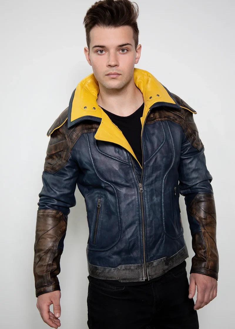Mens Zane Vault Hunter Borderlands Cosplay Jacket