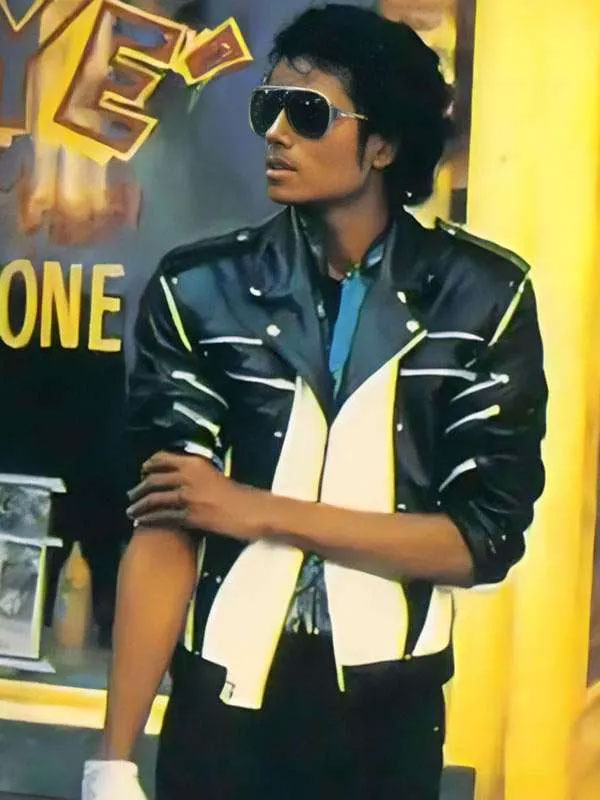 Michael Jackson MJ Pepsi Ad Leather Jacket