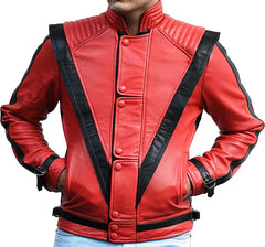 MICHAEL JACKSON THRILLER LEATHER JACKET