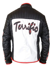 Mr Terrific Fair Play Black Leather Jacket