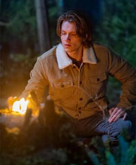 Nancy Drew Ace Brown Fur Collar Jacket