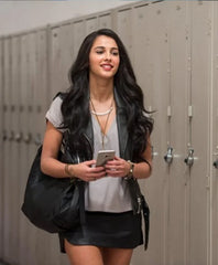 Naomi Scott Power Rangers Leather Vest