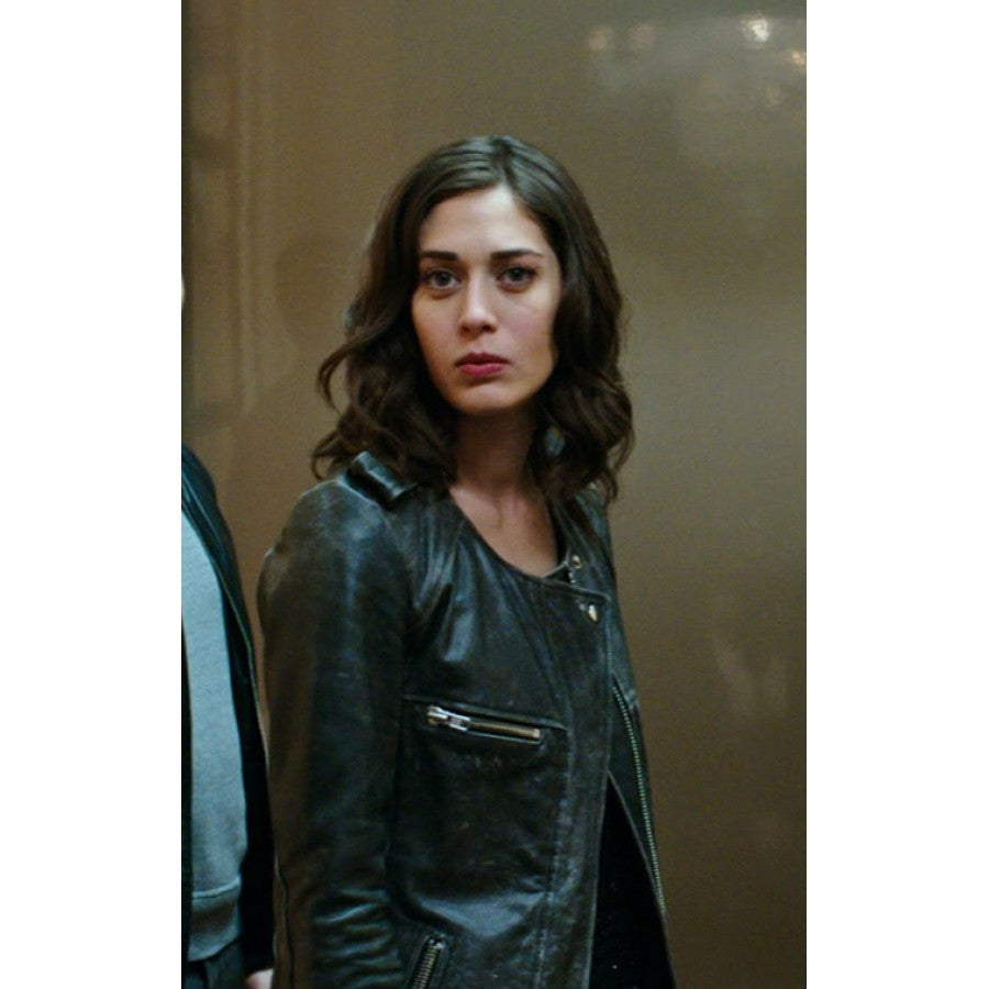 Now You See Me 2 Lizzy Caplan Black Leather Jacket