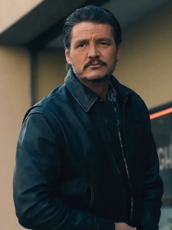 Freaky Tales 2024 Pedro Pascal Black Leather Jacket