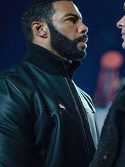 TV Series Power Omari Hardwick Black Leather Jacket