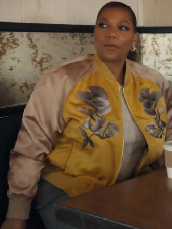 The-Equalizer-Season-3-Queen-Latifah-Floral-Bomber-Jacket