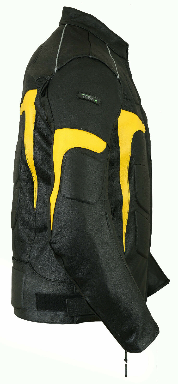 RIDEX-Mens-LJ-2Y-Biker Motorbike-Yellow-Jacket