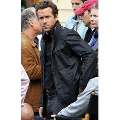 RIPD Nick Walker Ryan Reynolds Black Cotton Jacket