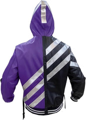 Reina Mishima Tekken 8 Hooded Leather Jacket Unisex Costume