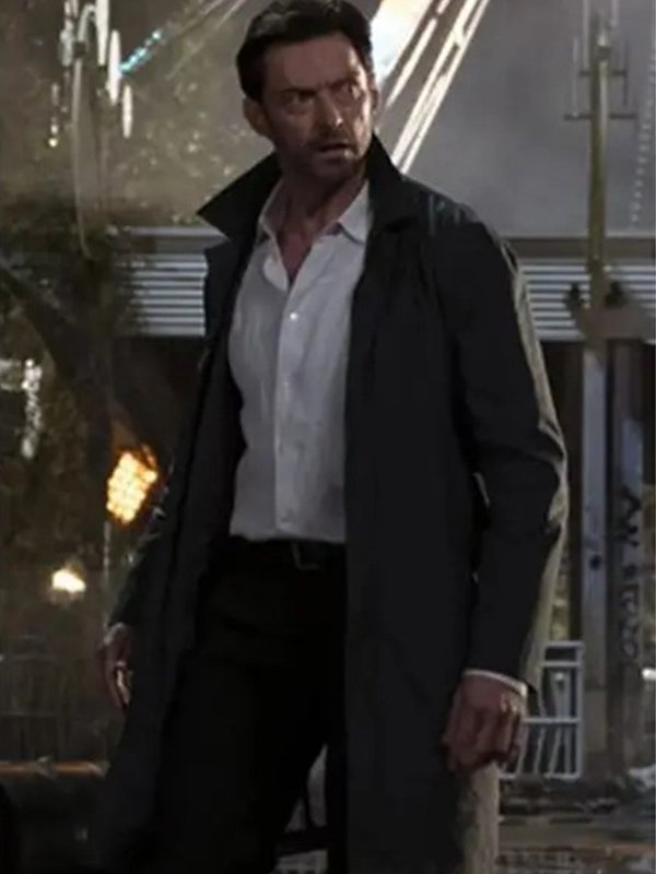 Hugh Jackman Cotton Long Coat