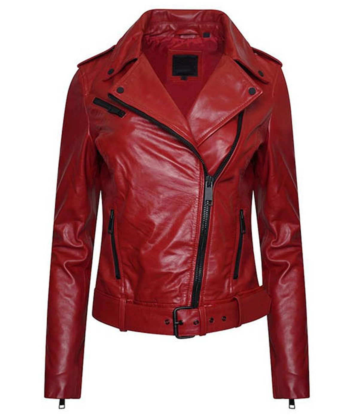 Resident Evil Infinite Darkness Claire Redfield Red Biker Jacket – Next  Leather Jackets