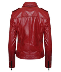 Resident-Evil-Infinite-Darkness-Claire-Redfield-Red-Biker-Jacket